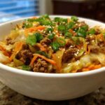 egg roll in a bowl