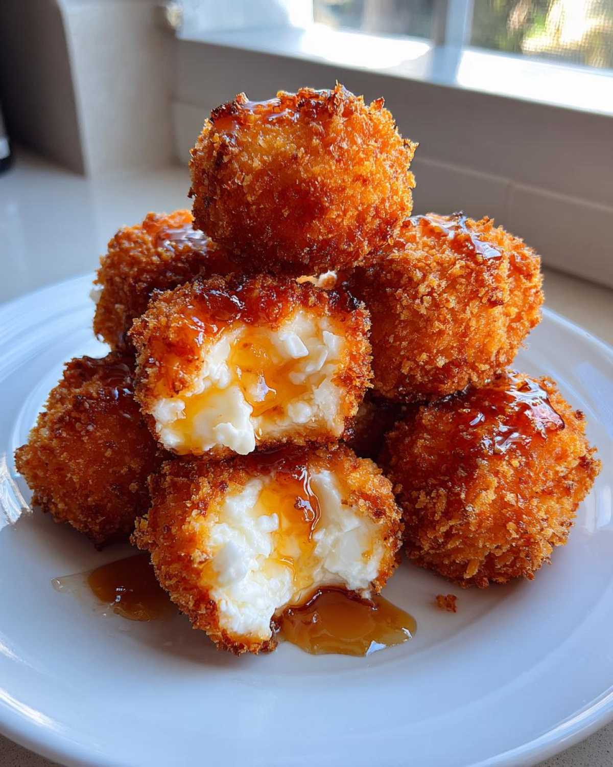 goat cheese balls - detail 1