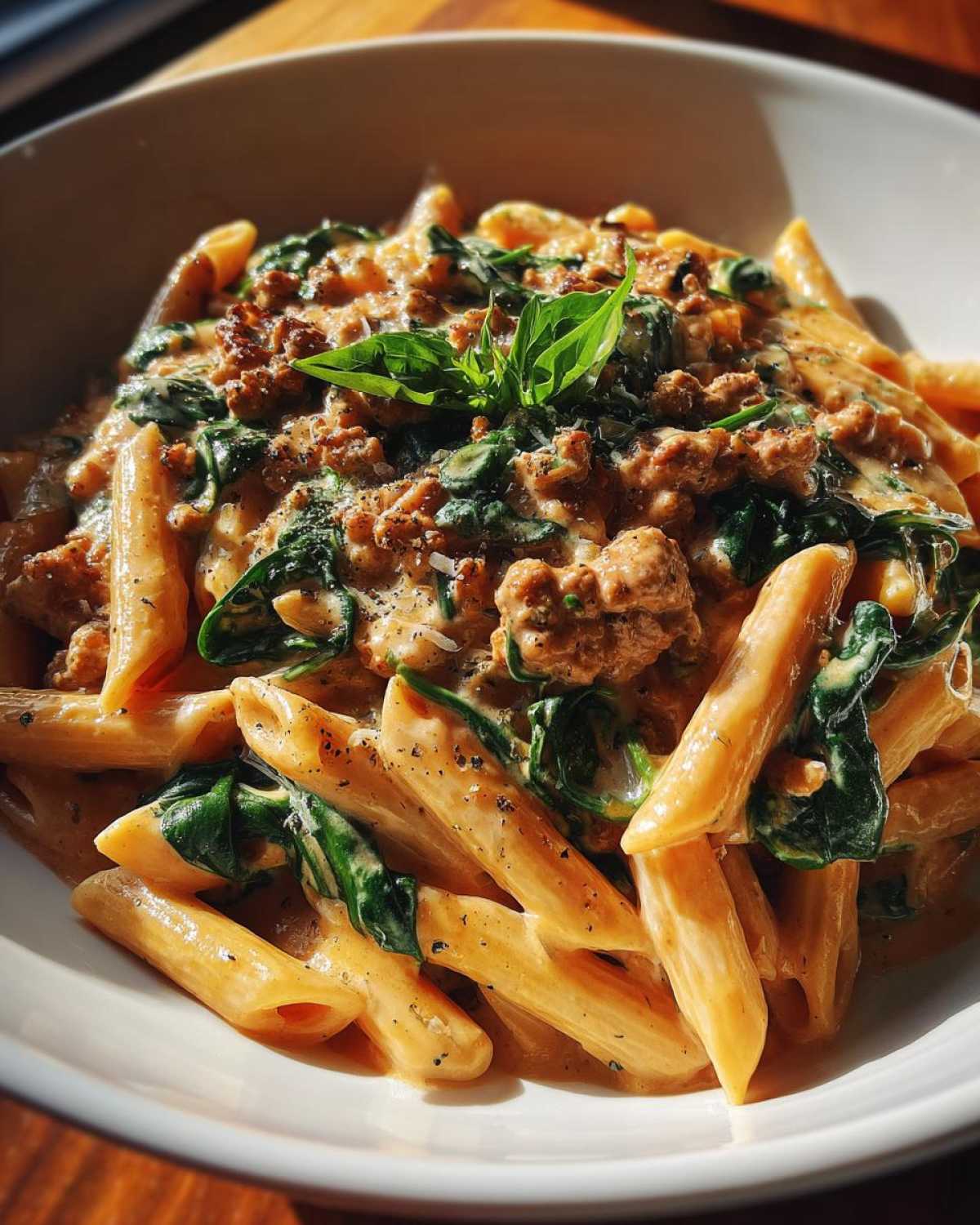 ground turkey pasta - detail 4