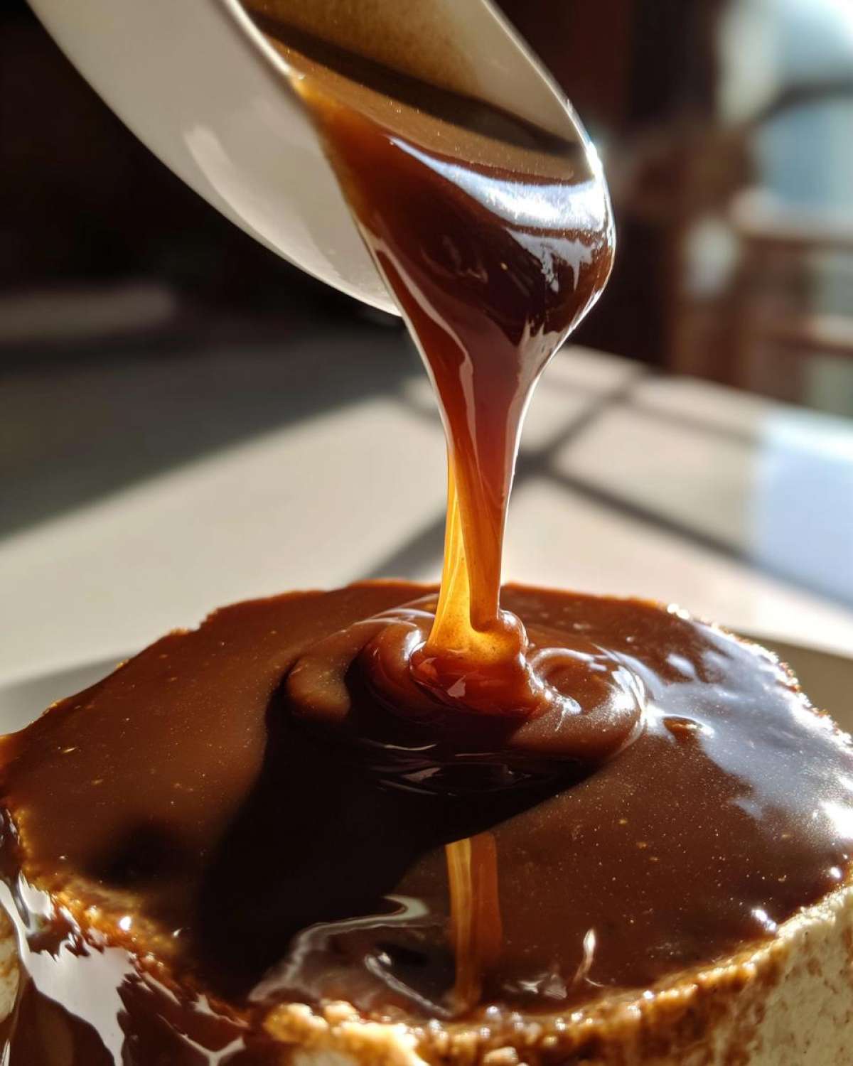 homemade brown gravy - detail 3