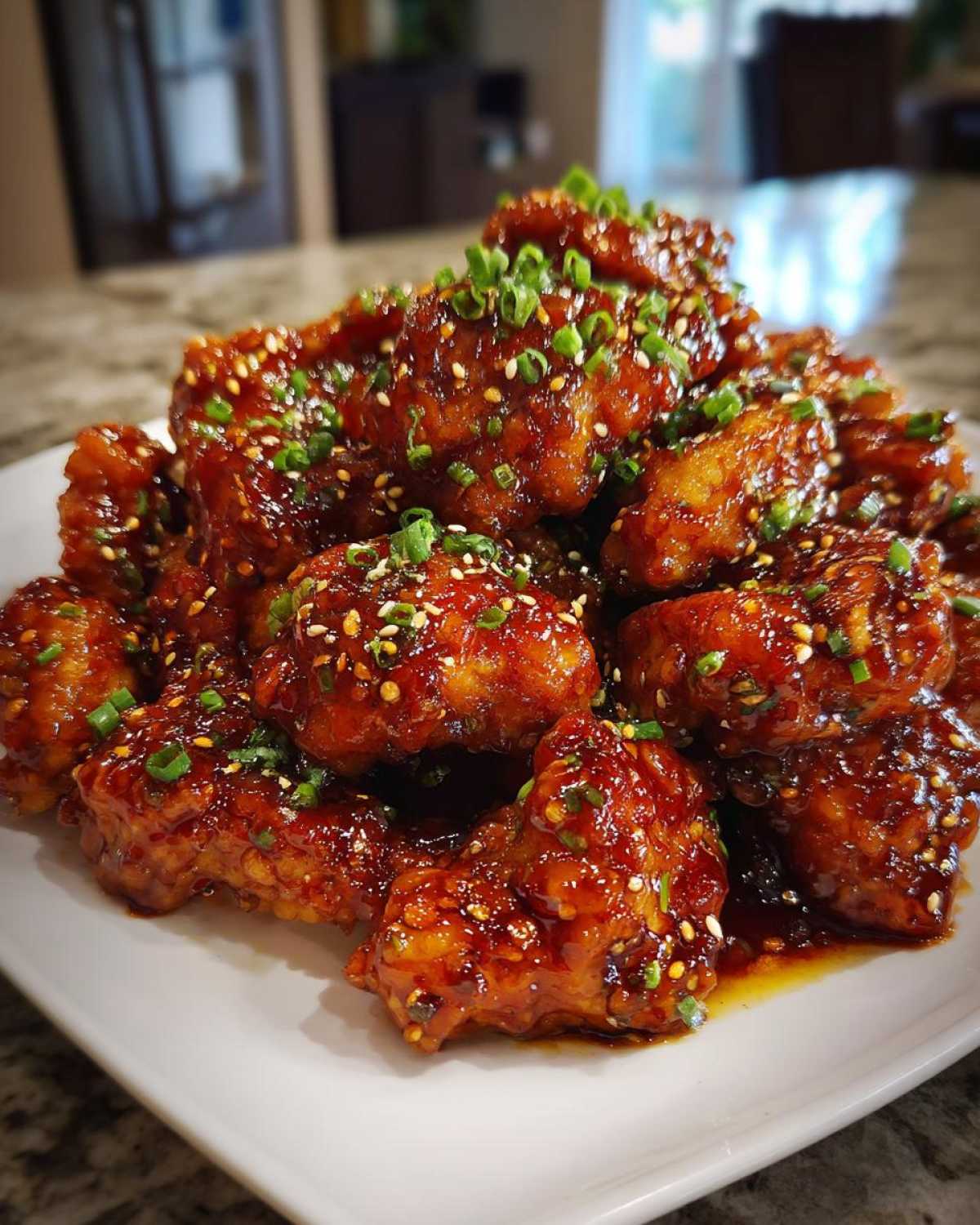 honey garlic chicken - detail 4
