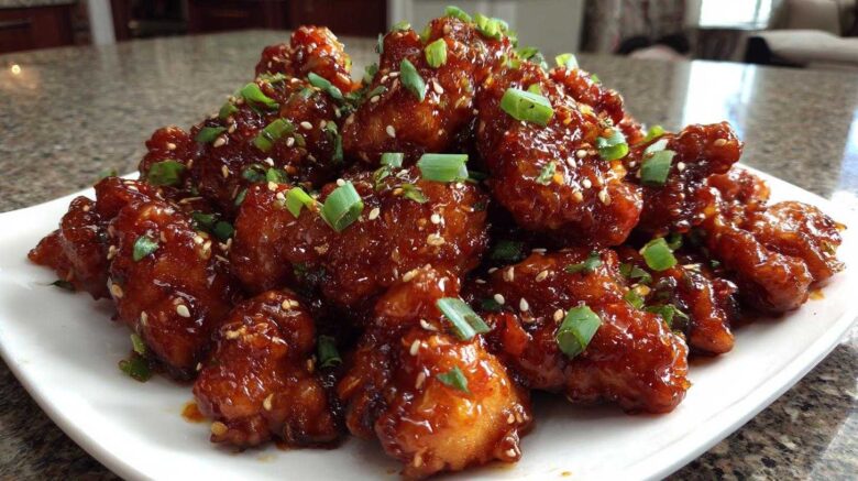 honey garlic chicken