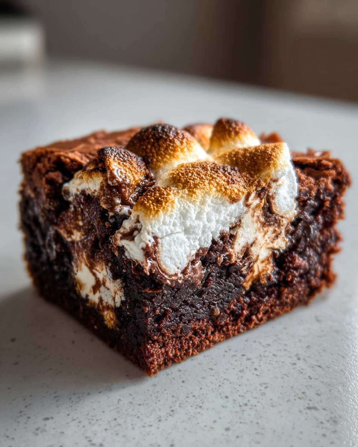 hot chocolate brownies - detail 1