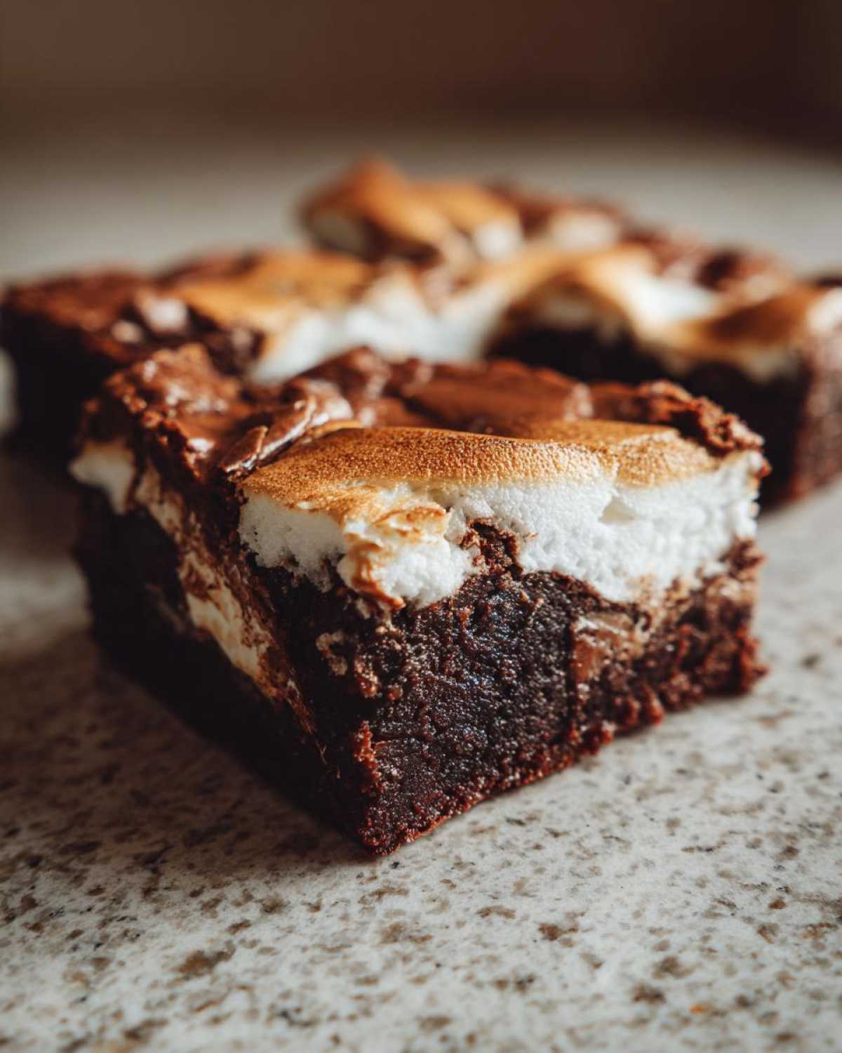 hot chocolate brownies - detail 3