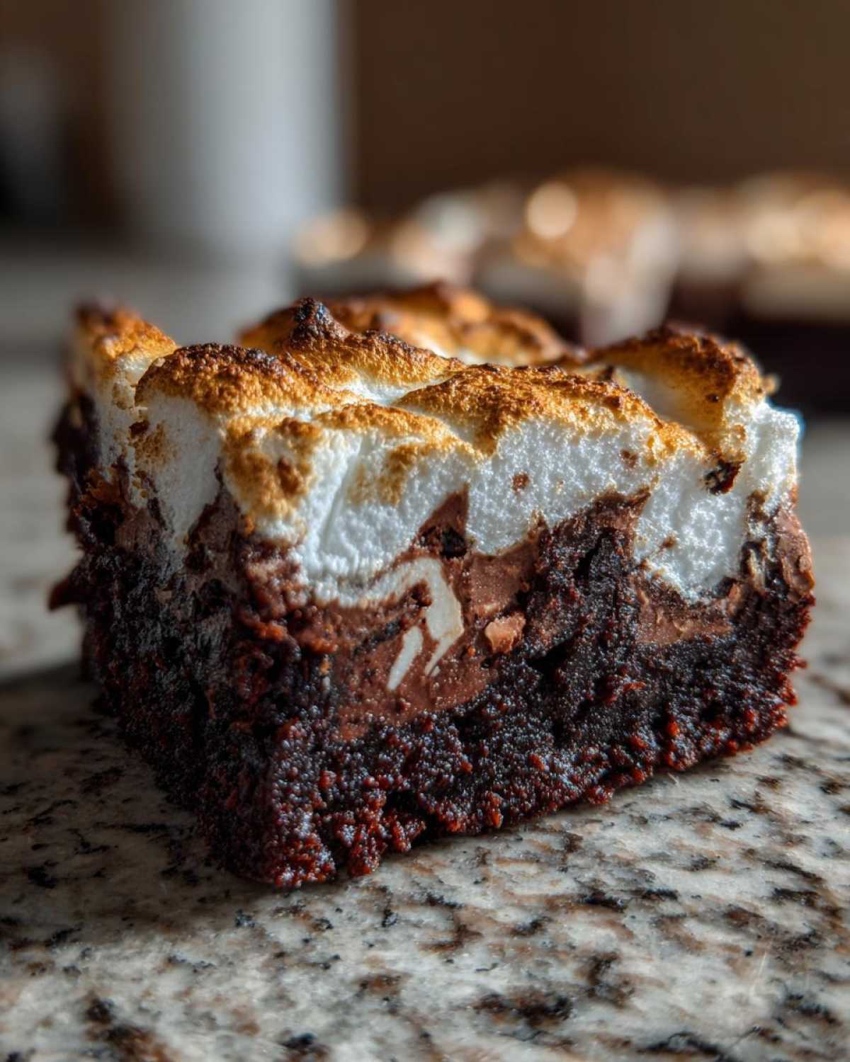 hot chocolate brownies - detail 4