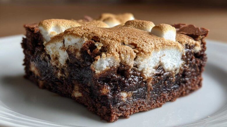 hot chocolate brownies