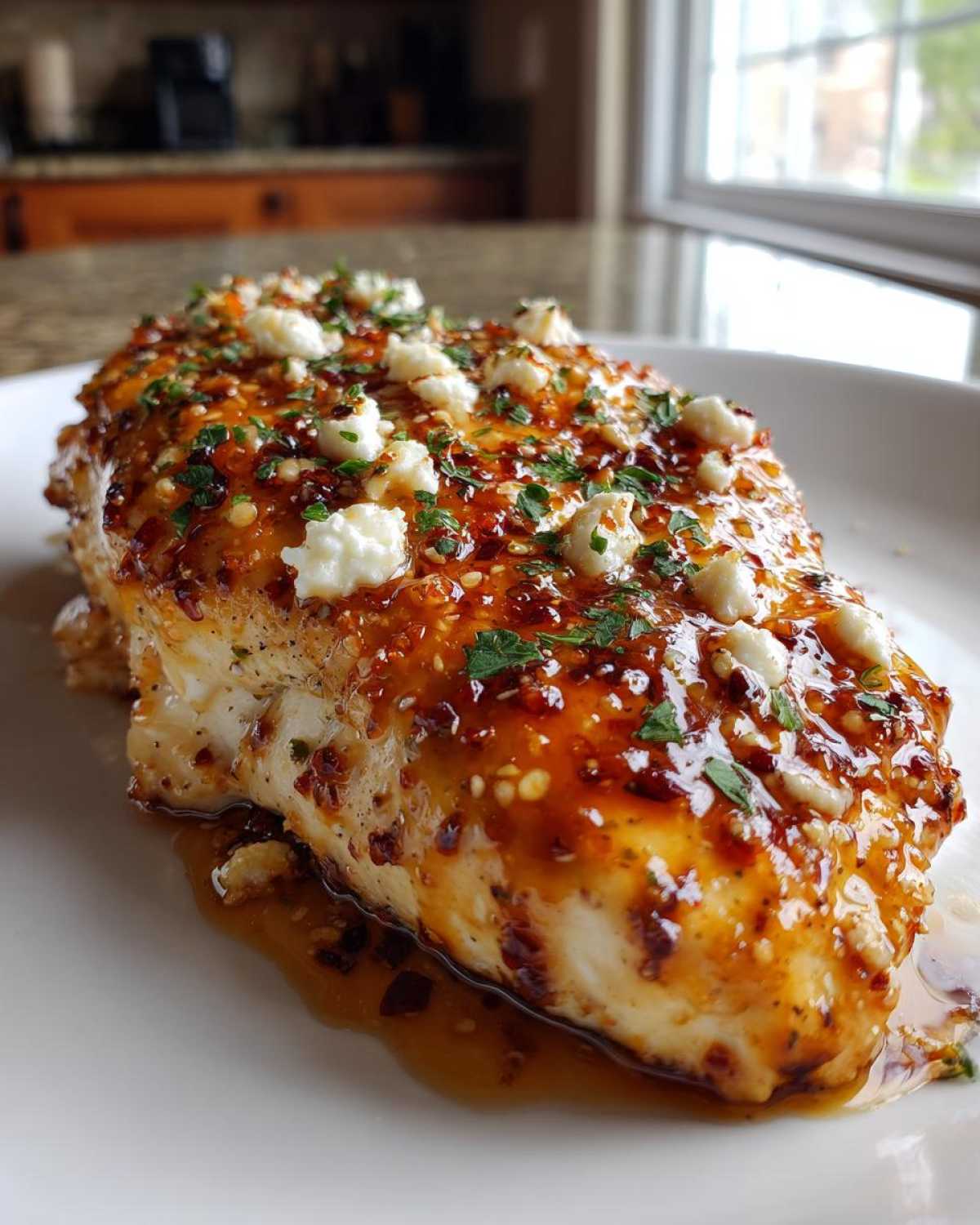 hot honey feta chicken - detail 2