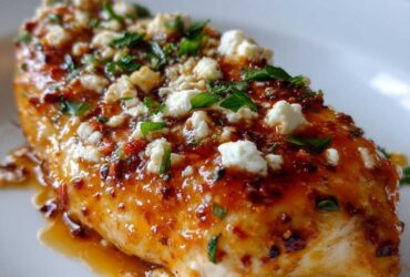 hot honey feta chicken