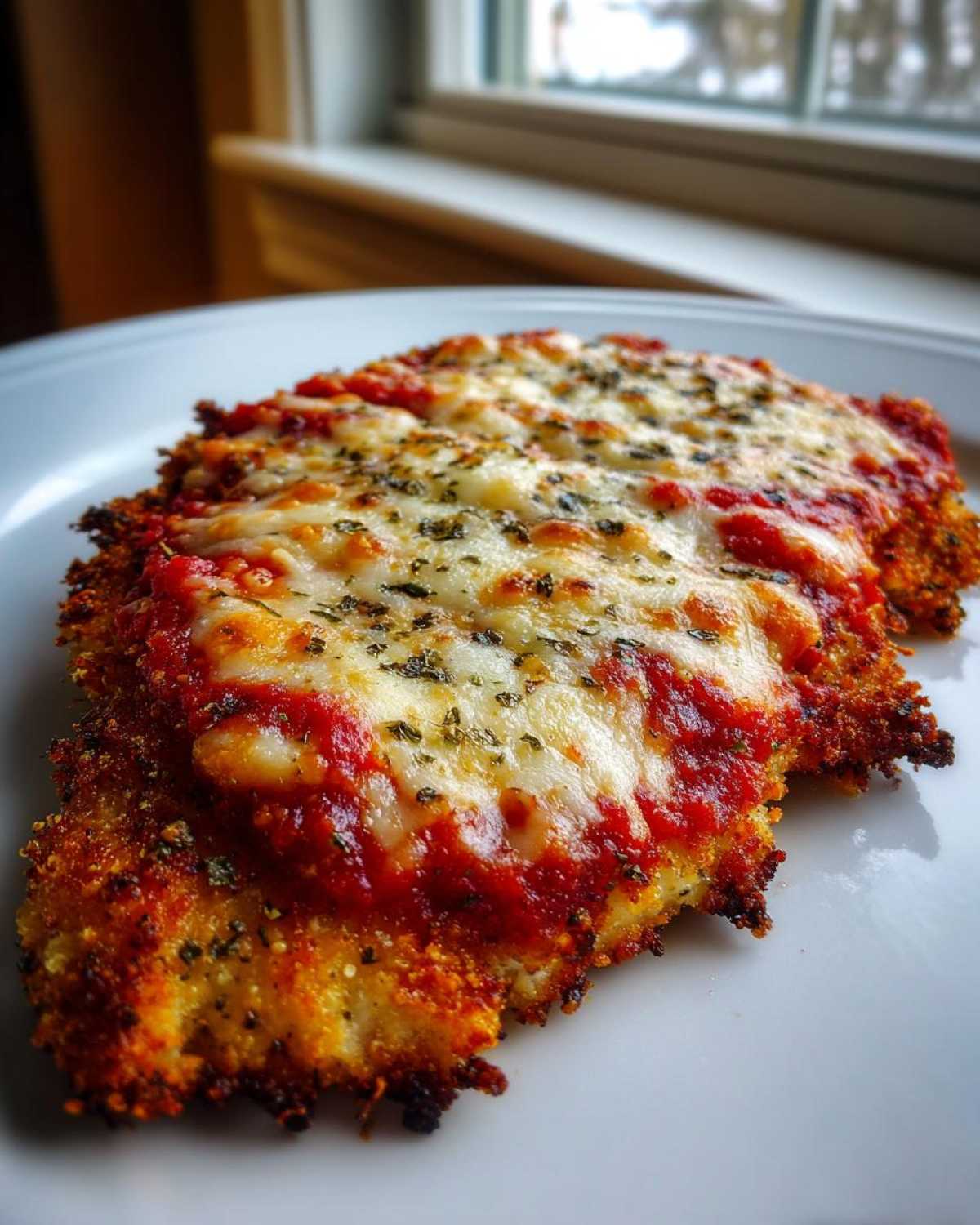 keto chicken parmesan - detail 3