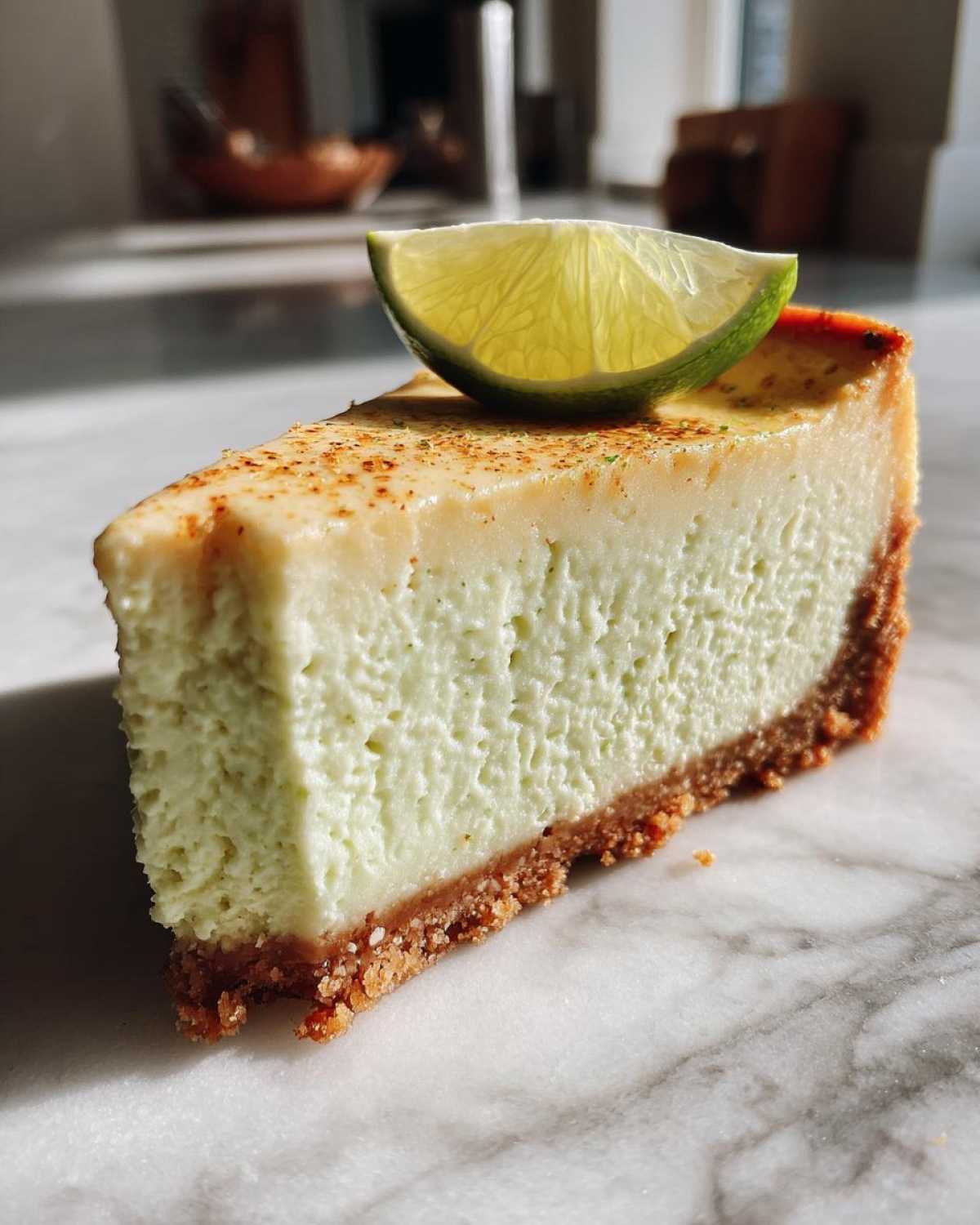 key lime cheesecake - detail 1