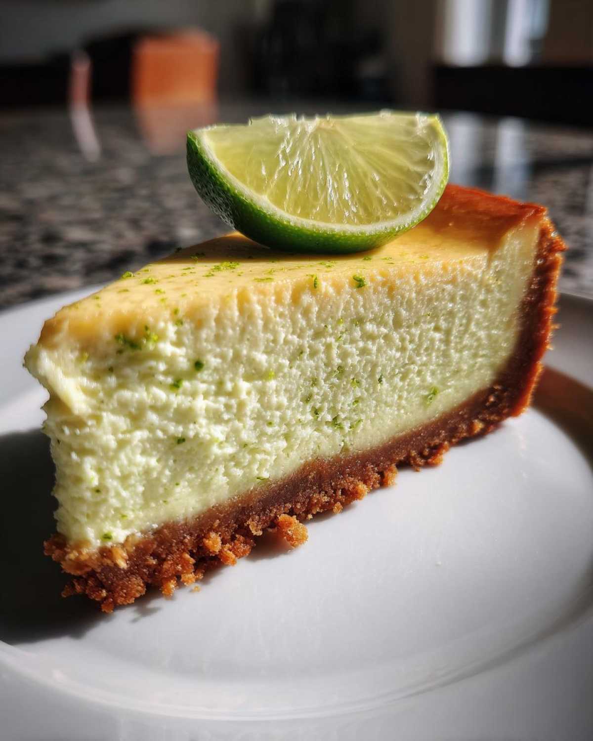 key lime cheesecake - detail 3