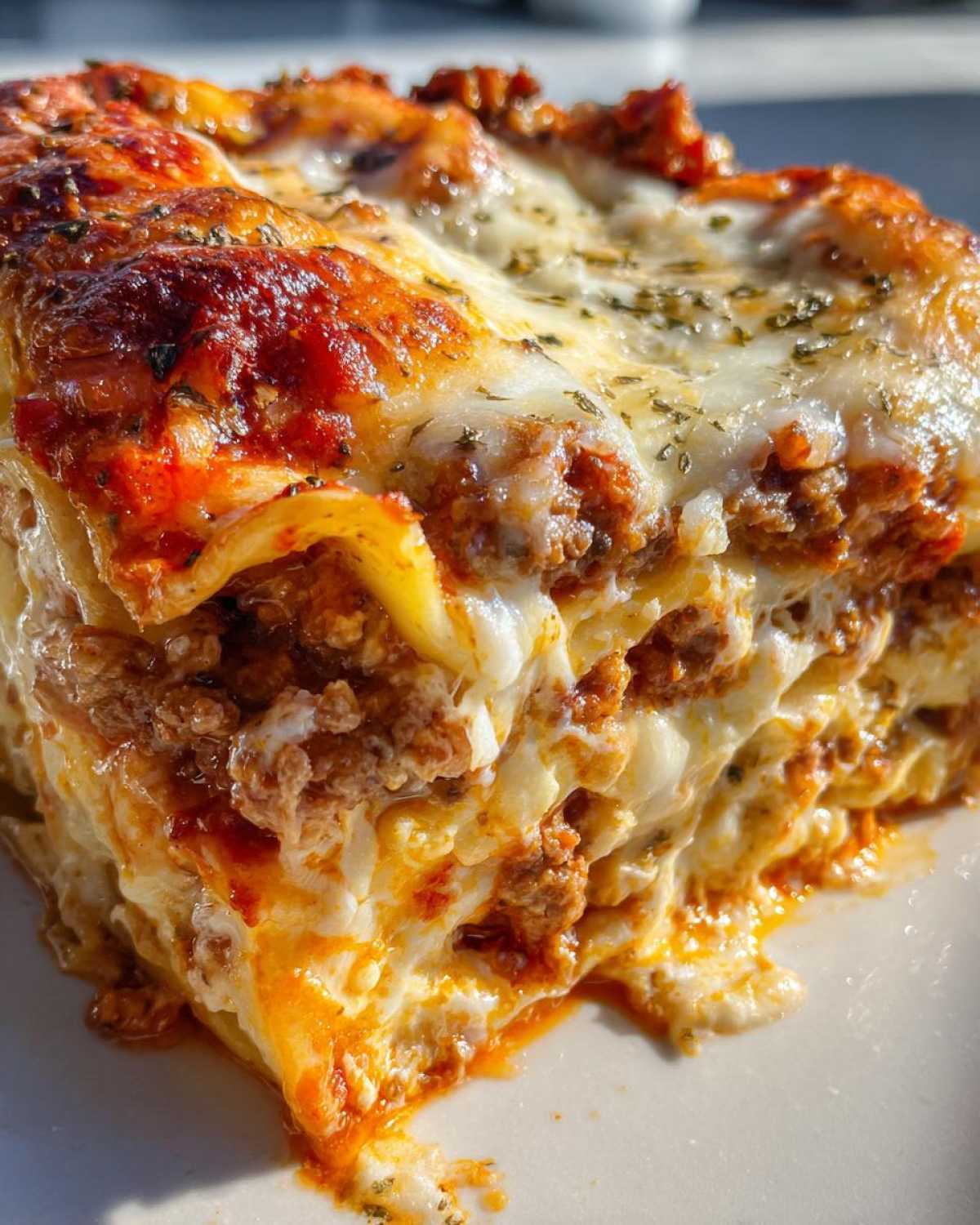 lazy lasagna - detail 1