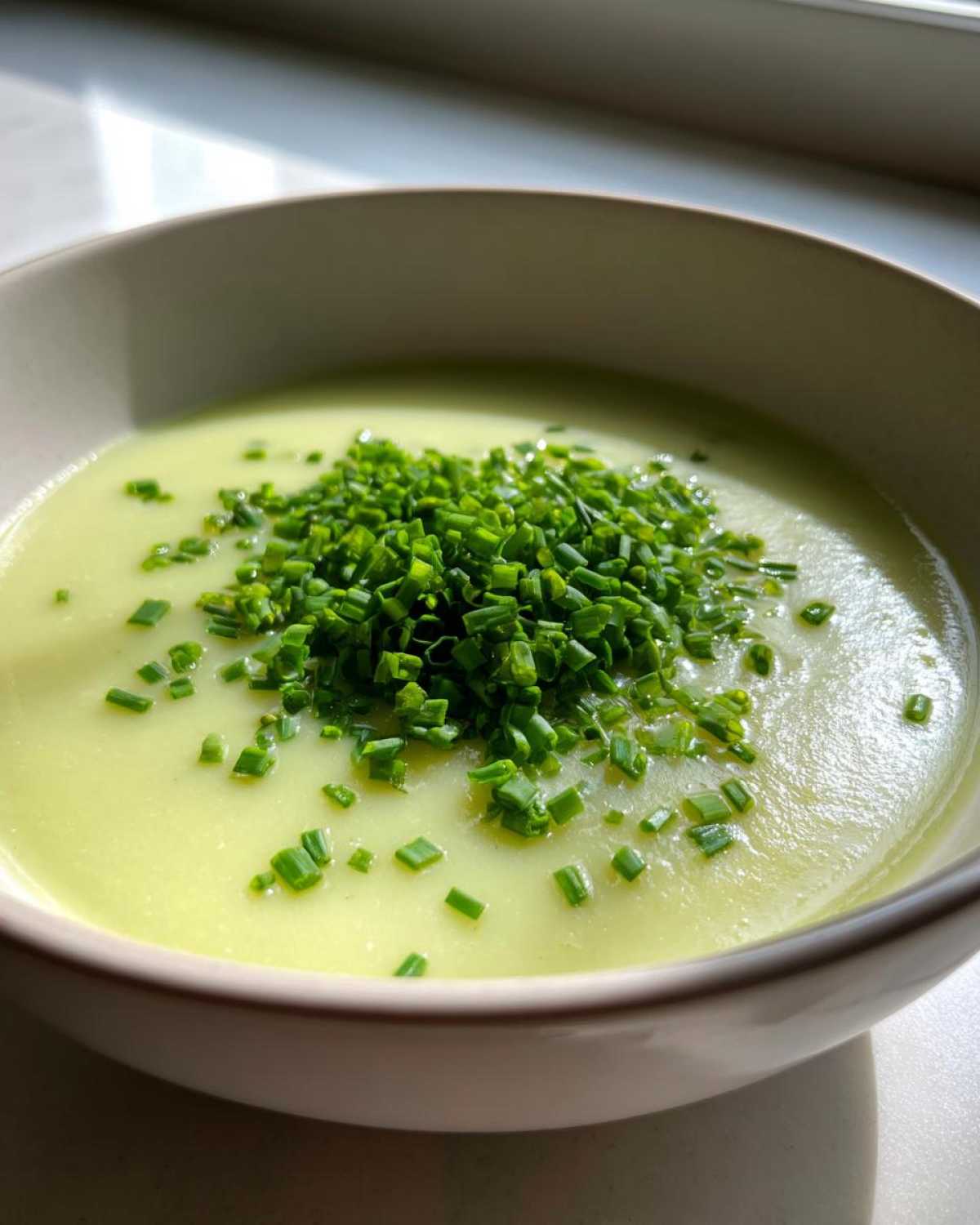 leek soup - detail 3