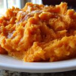 mashed sweet potatoes