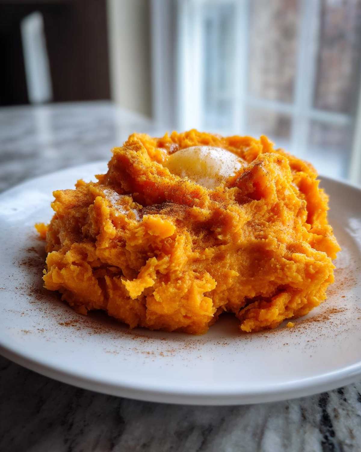 mashed sweet potatoes - detail 2