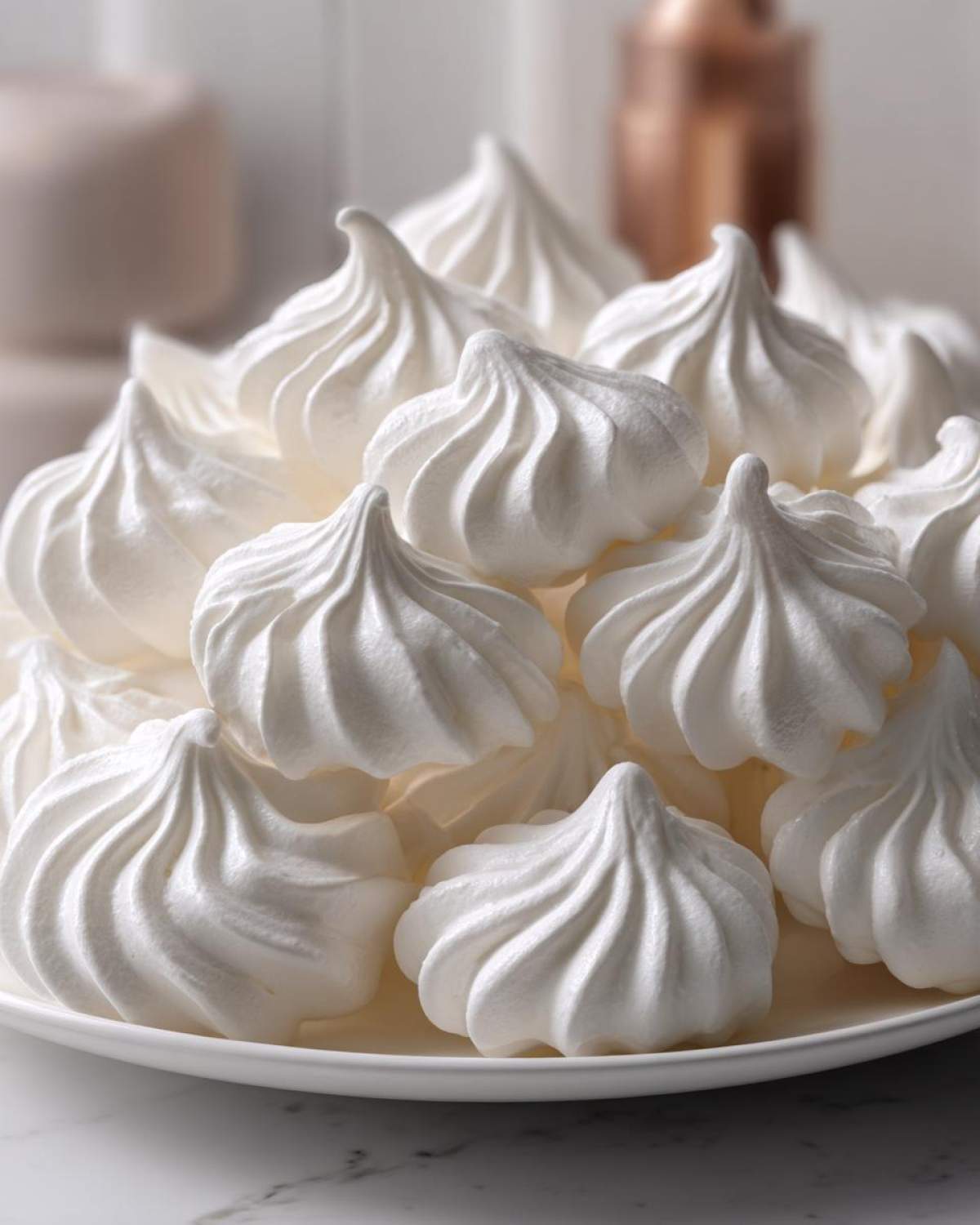 meringue cookies - detail 1