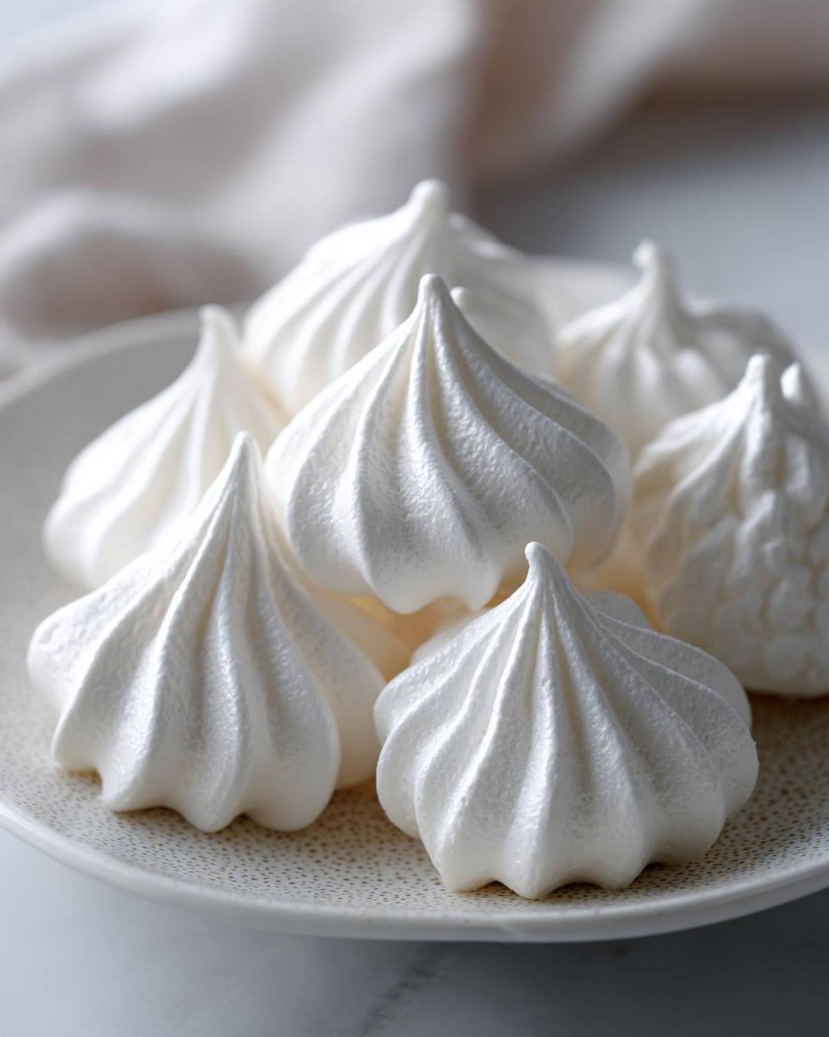 meringue cookies - detail 2