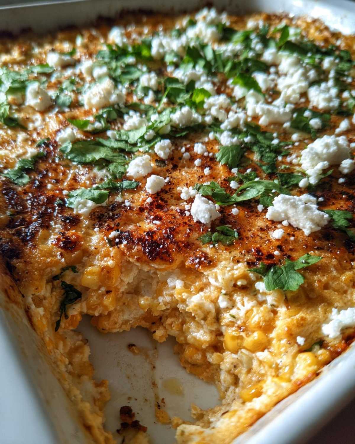 mexican street corn dip - detail 1