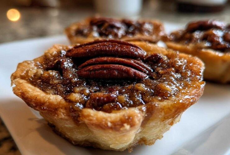 mini pecan pies