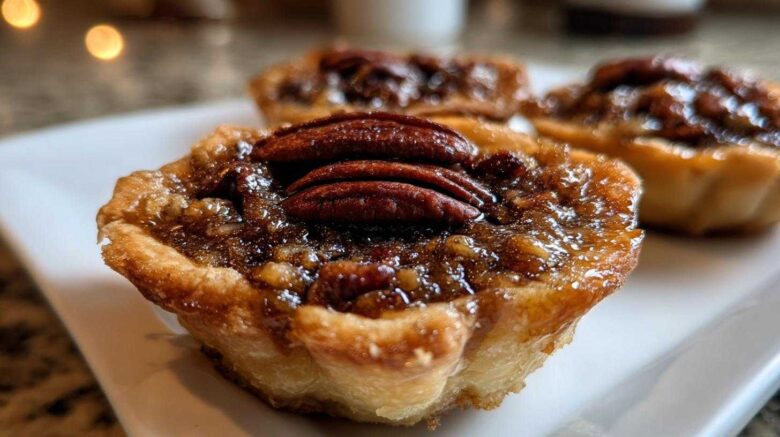 mini pecan pies