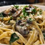 mushroom pasta