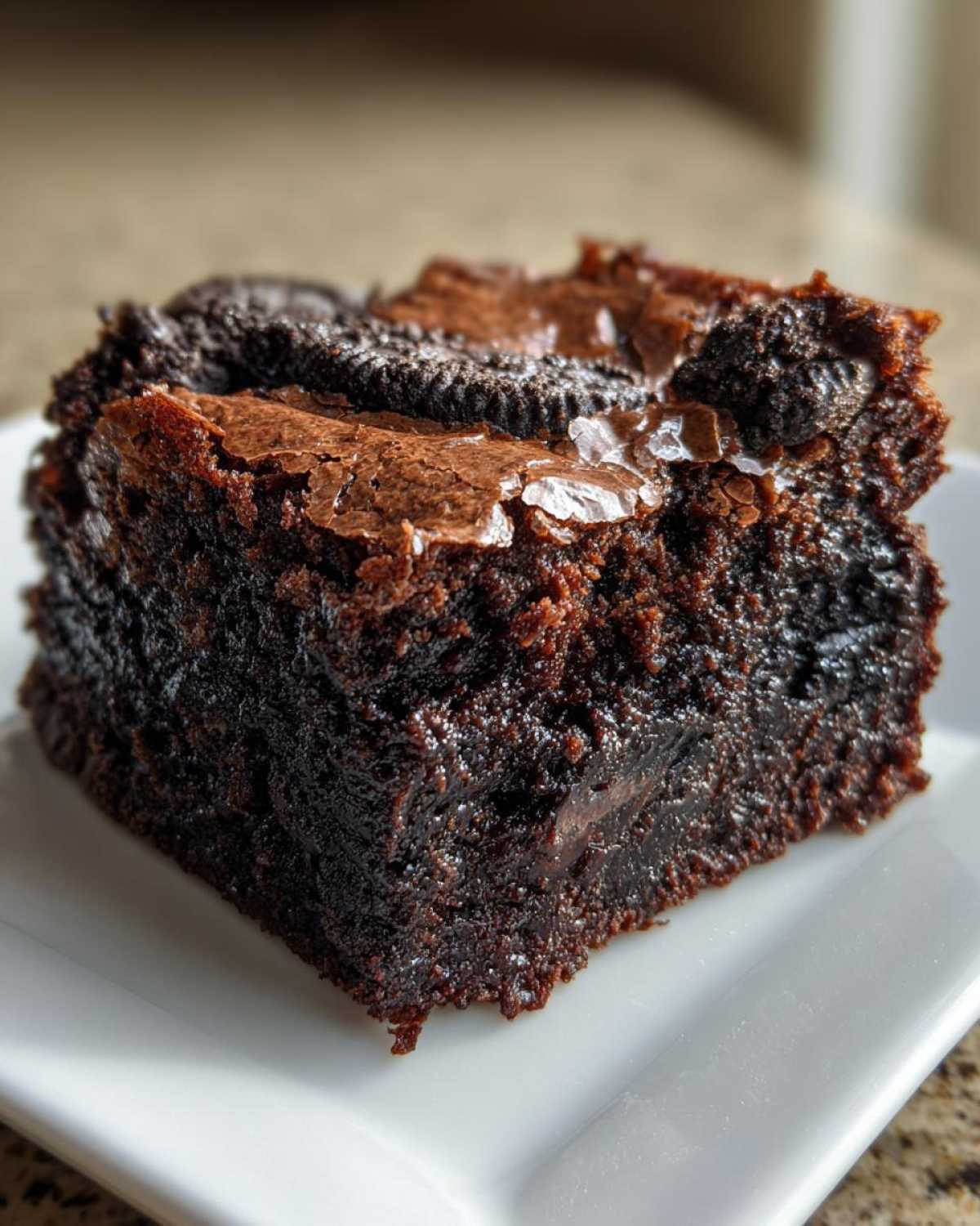 oreo brownies - detail 1
