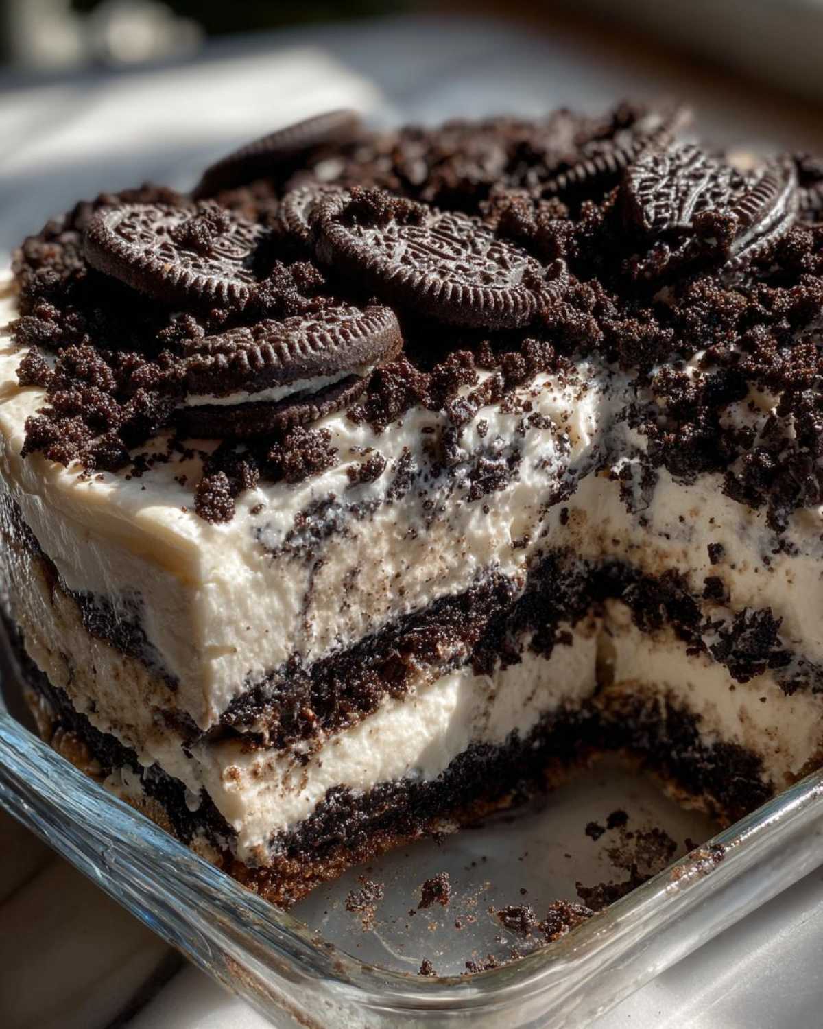 oreo dirt cake - detail 2