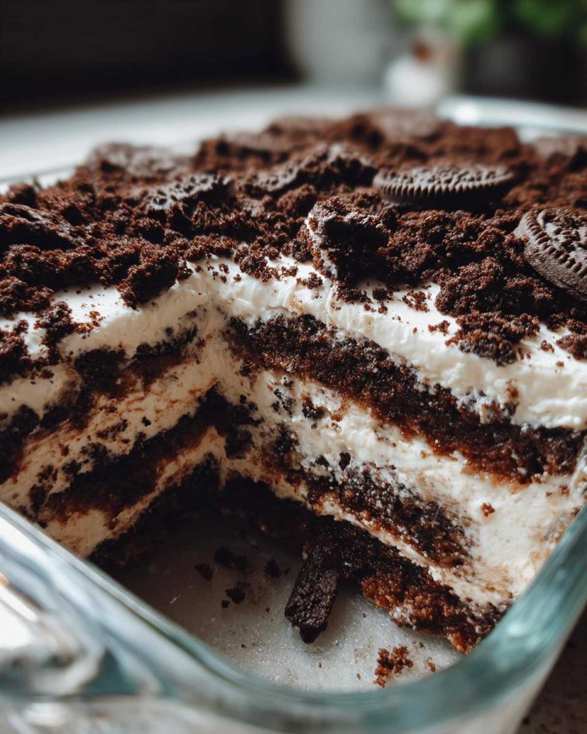 oreo dirt cake - detail 3