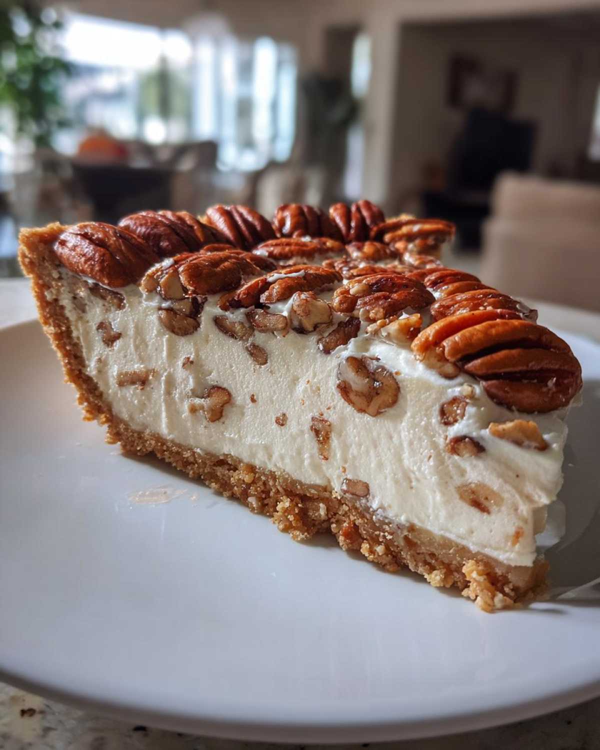 pecan cream pie - detail 2