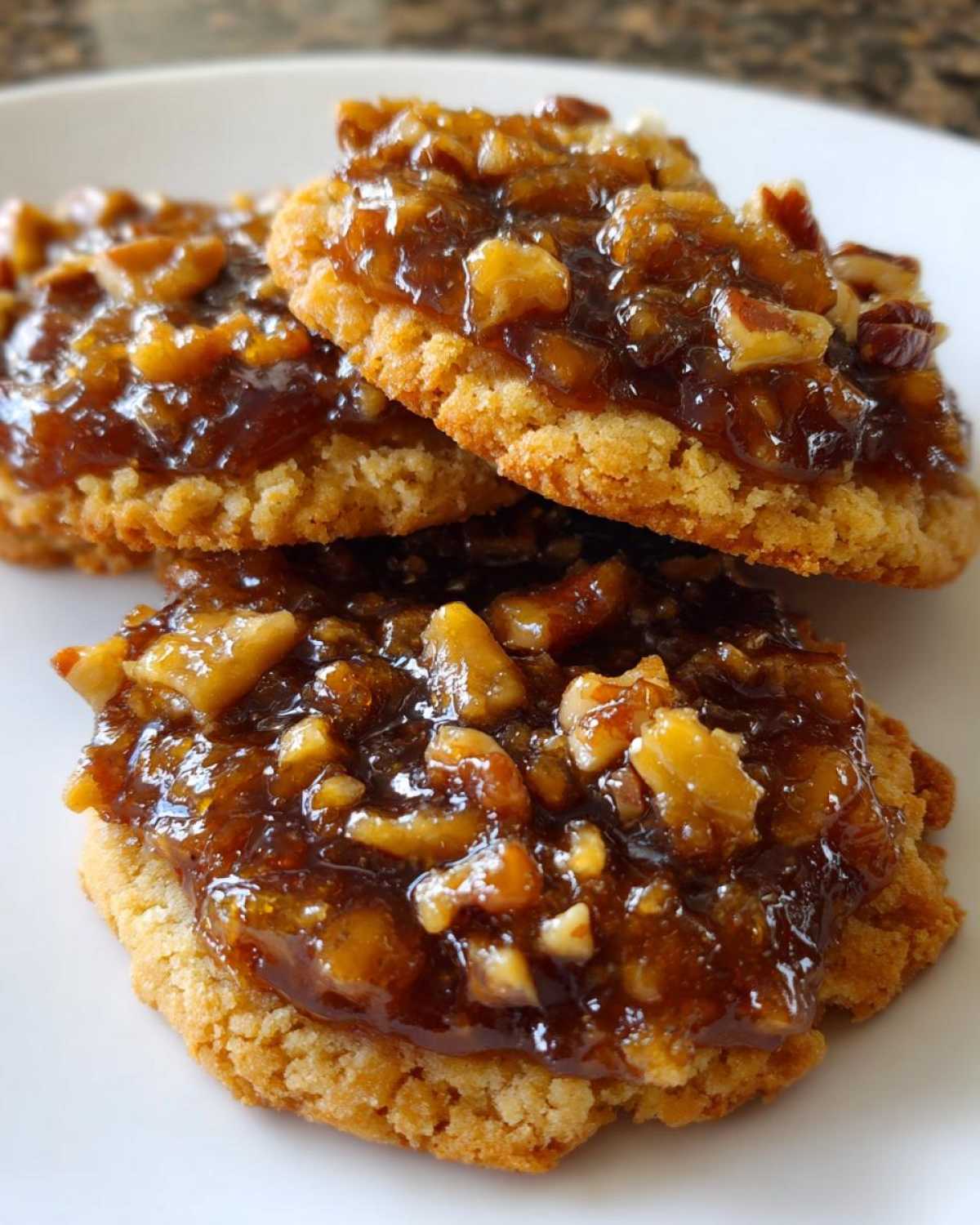 pecan pie cookies - detail 4