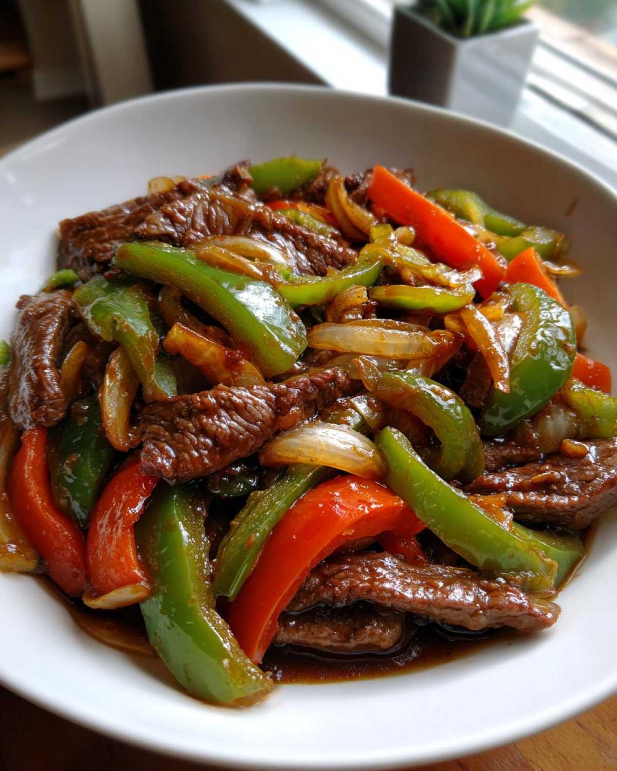 pepper steak - detail 2