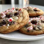 peppermint chocolate chip cookies