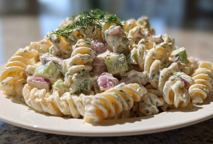 pickle pasta salad