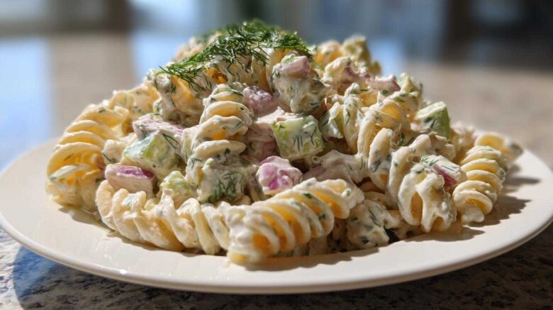 pickle pasta salad