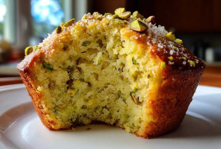 pistachio muffins