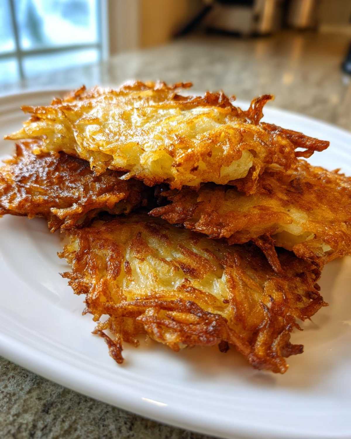 potato latkes - detail 1