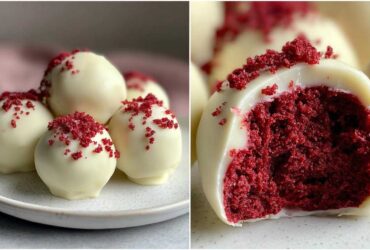 red velvet cake balls