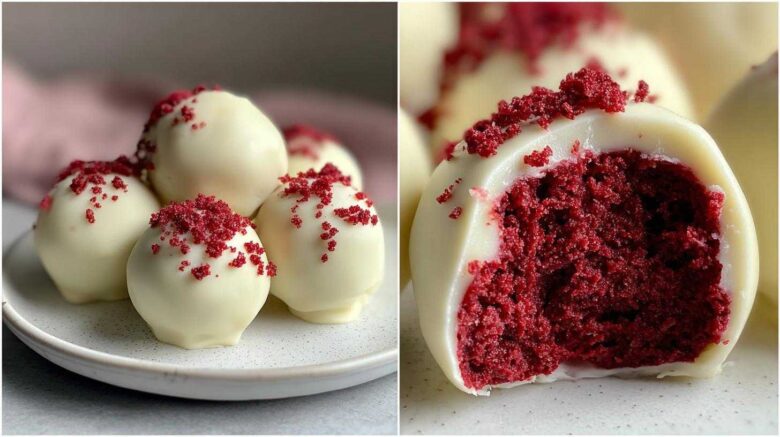 red velvet cake balls