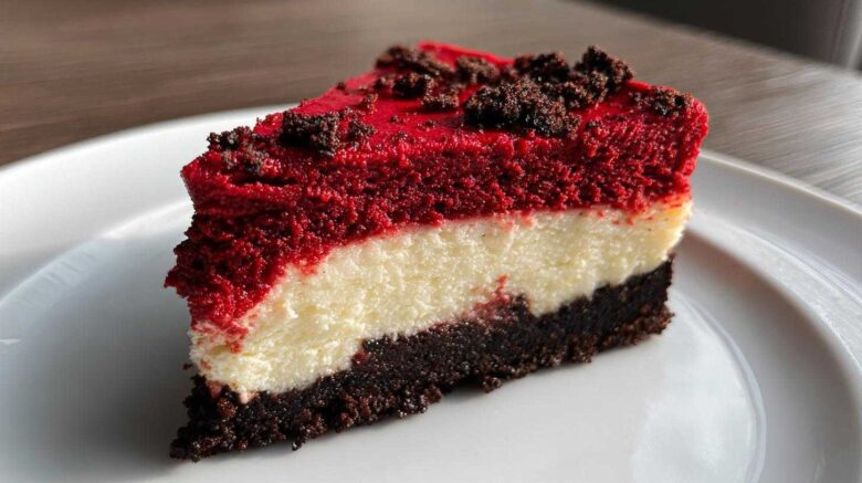 red velvet cheesecake