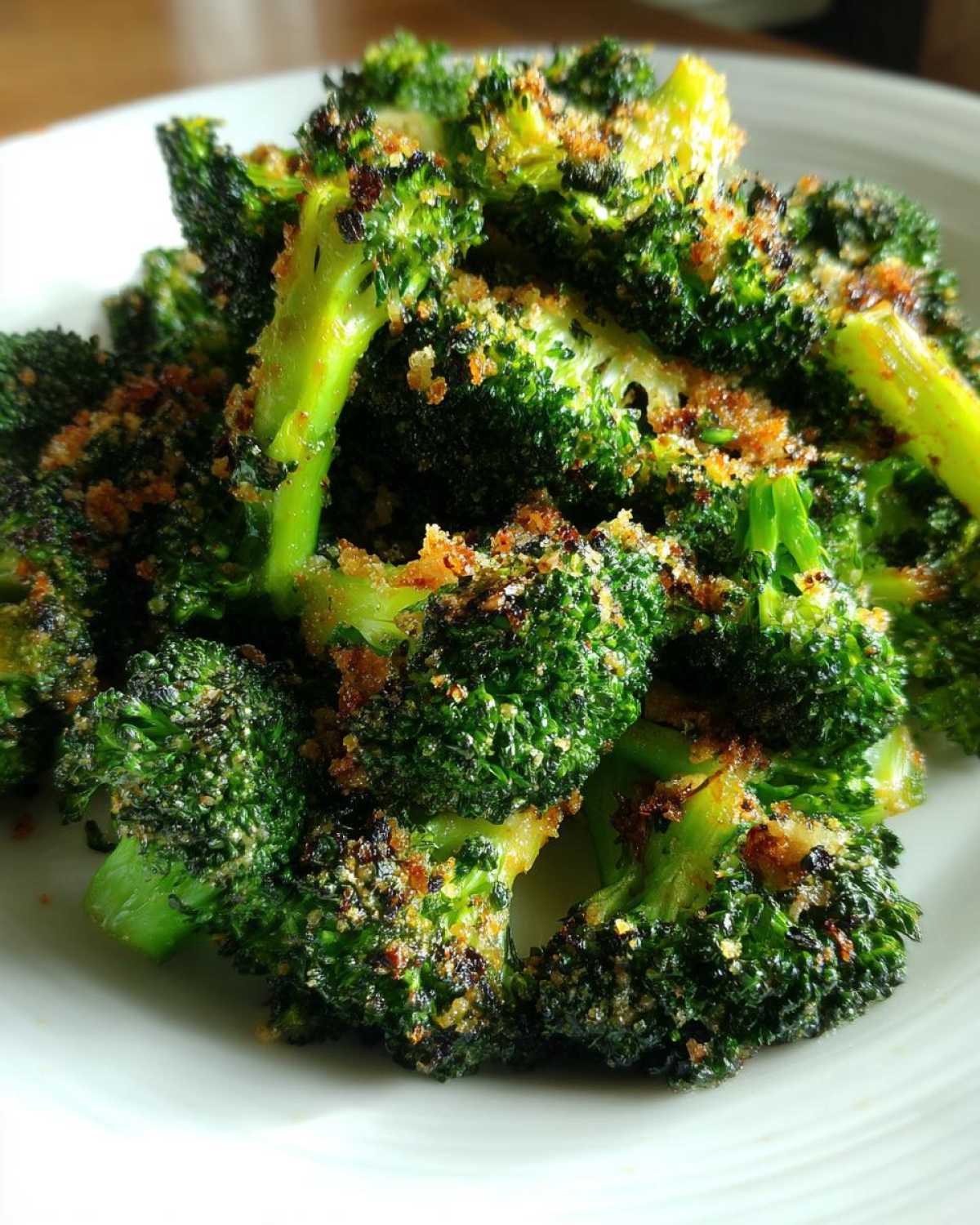 roasted broccoli - detail 1