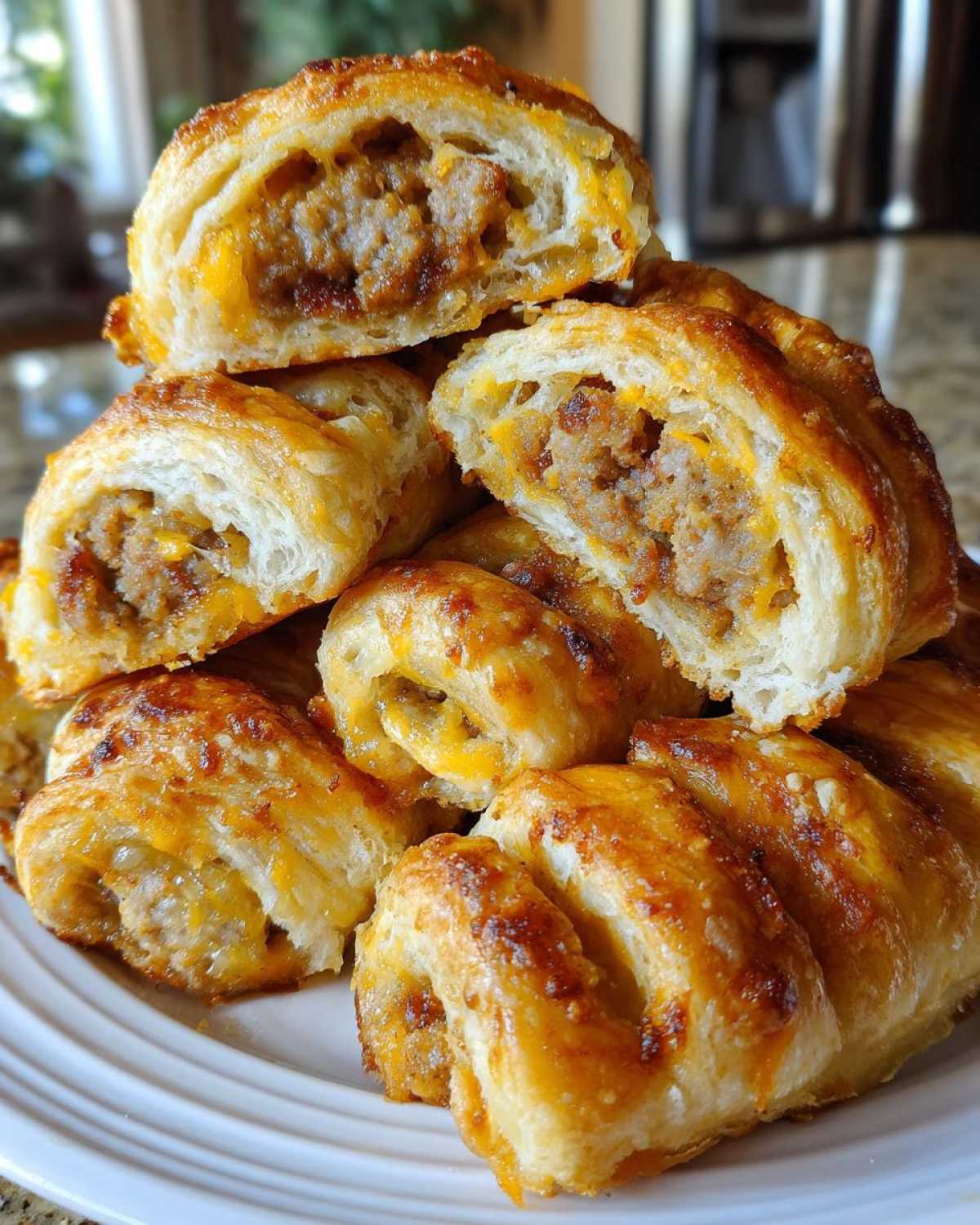 sausage pinwheels - detail 4