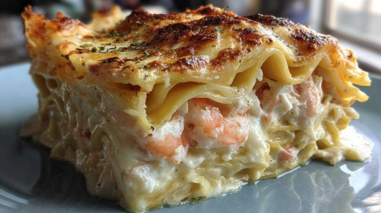 seafood lasagna