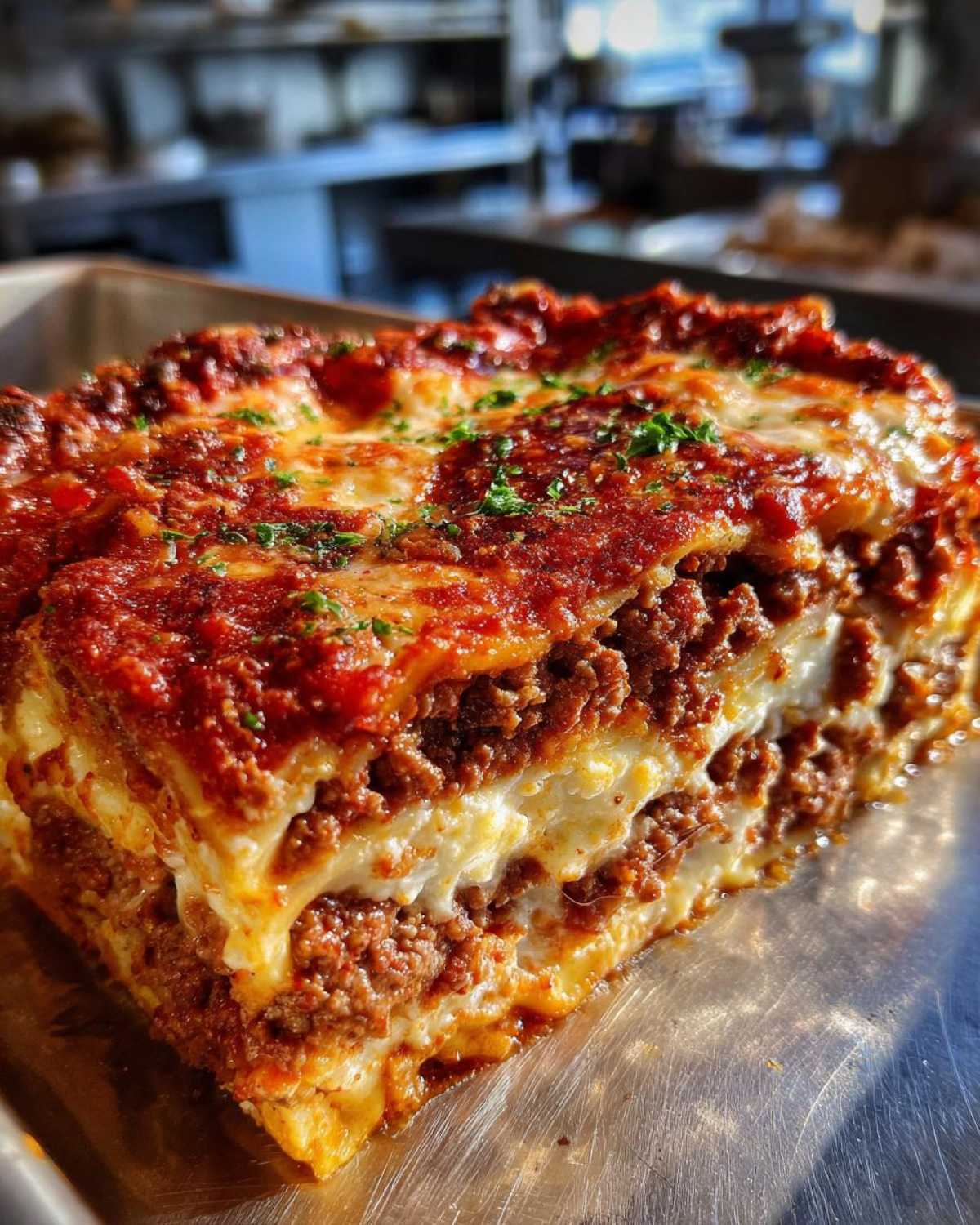sheet pan lasagna - detail 4