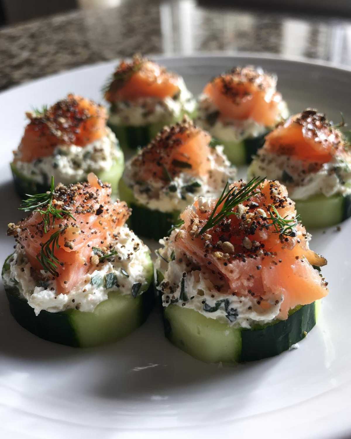 smoked salmon - detail 2
