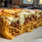 spaghetti pie
