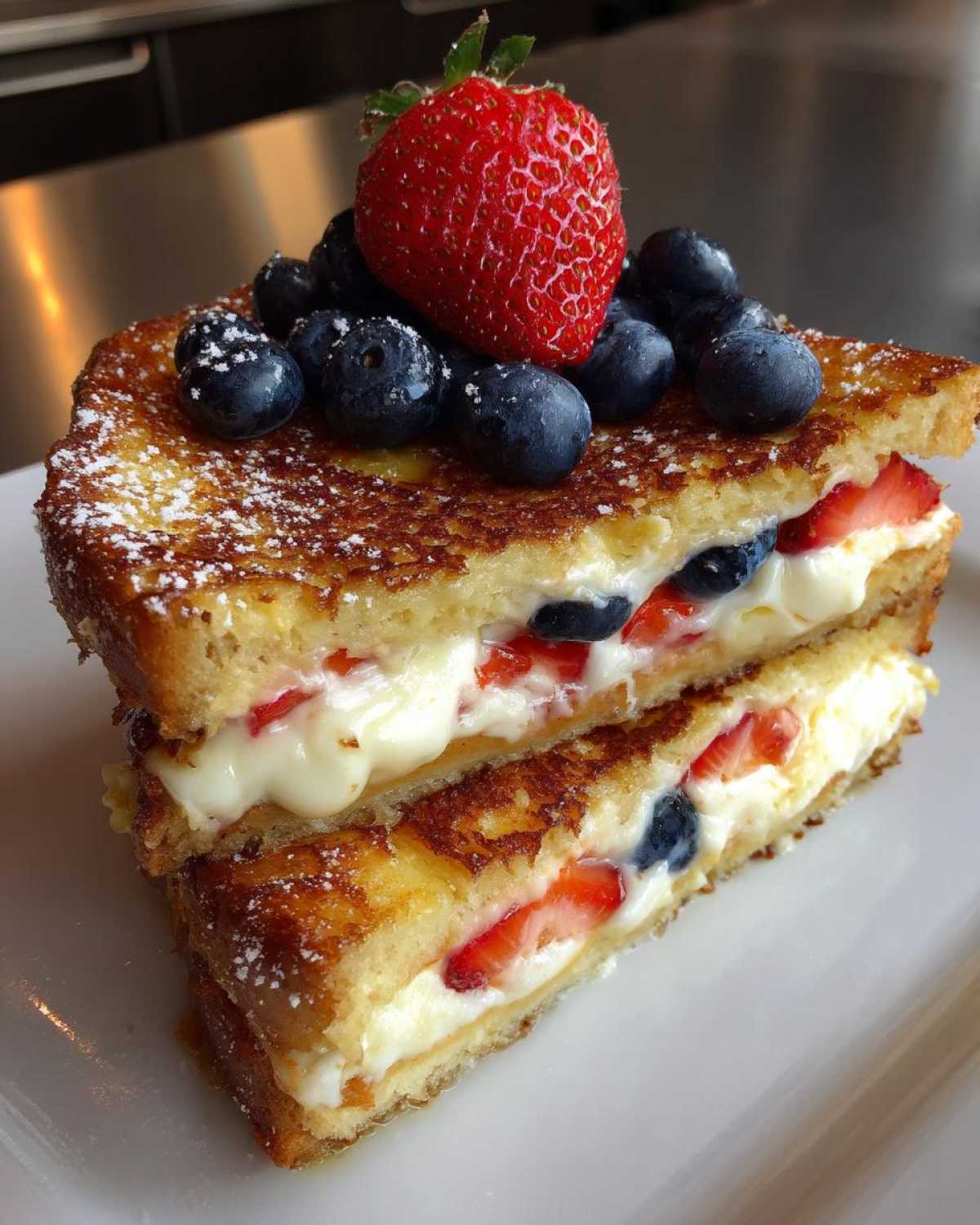 stuffed french toast - detail 1