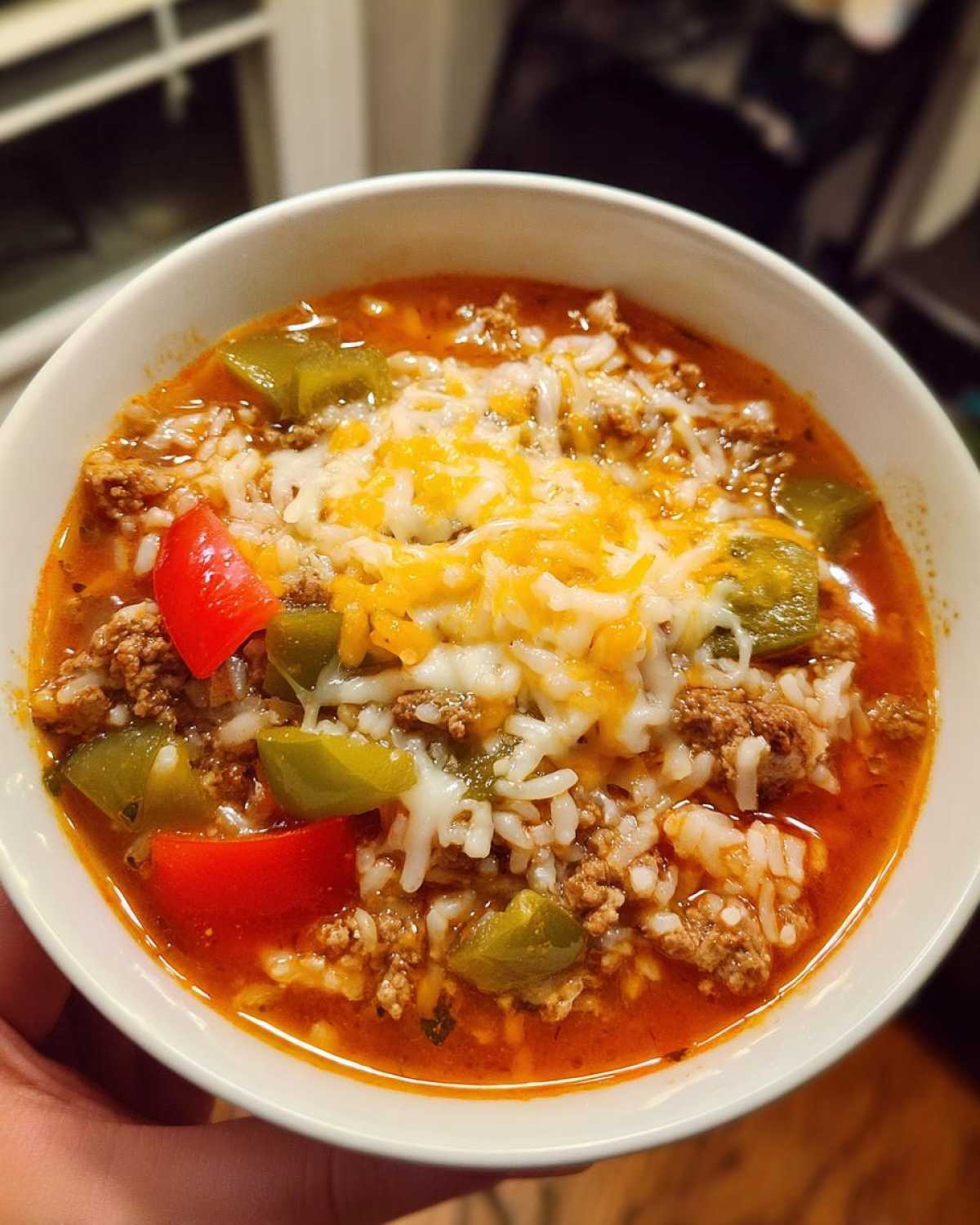 stuffed pepper soup - detail 2