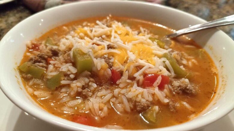 stuffed pepper soup