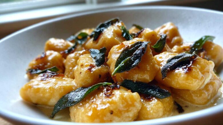 sweet potato gnocchi