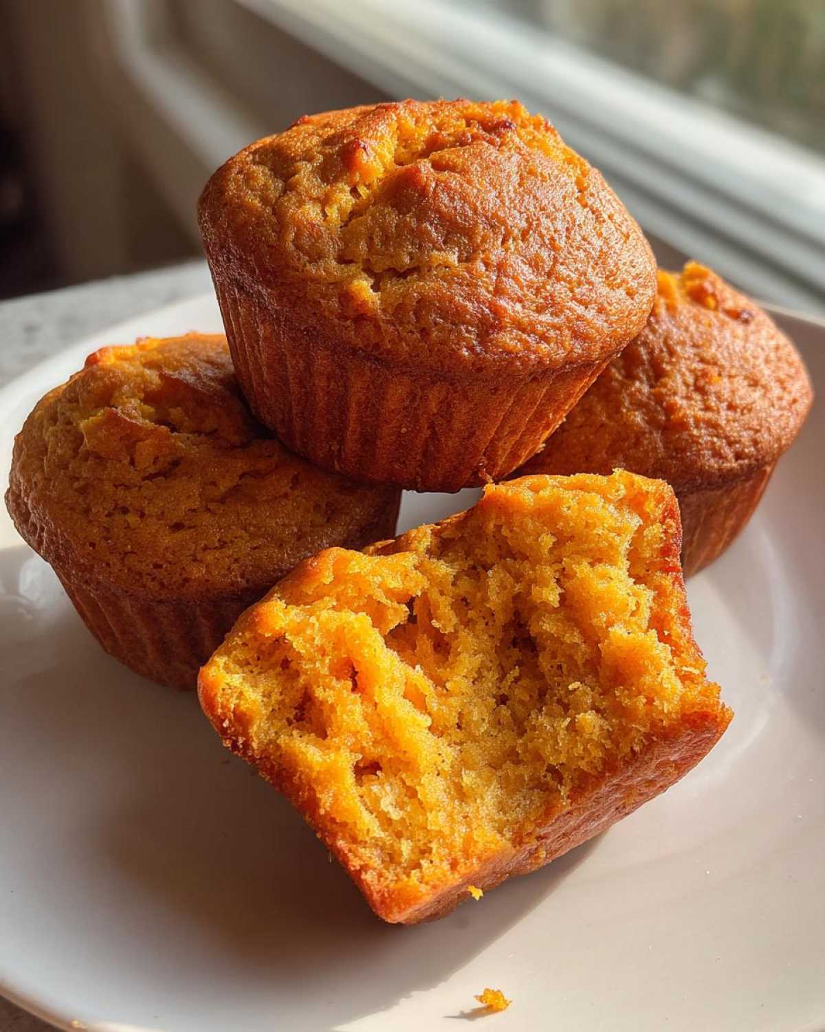 sweet potato muffins - detail 1